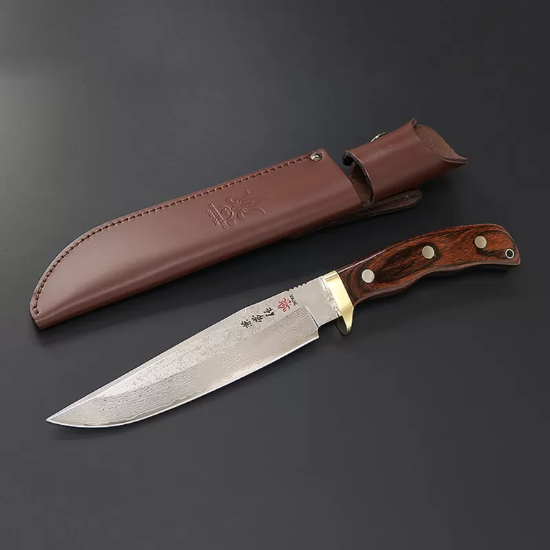 Dao săn Damascus 31 lớp KB-553 180mm