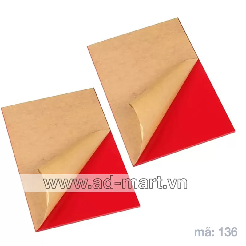 Tấm Mica Đỏ - Chuyên Cung Cấp Các Loại Mica Màu Giá Rẻ