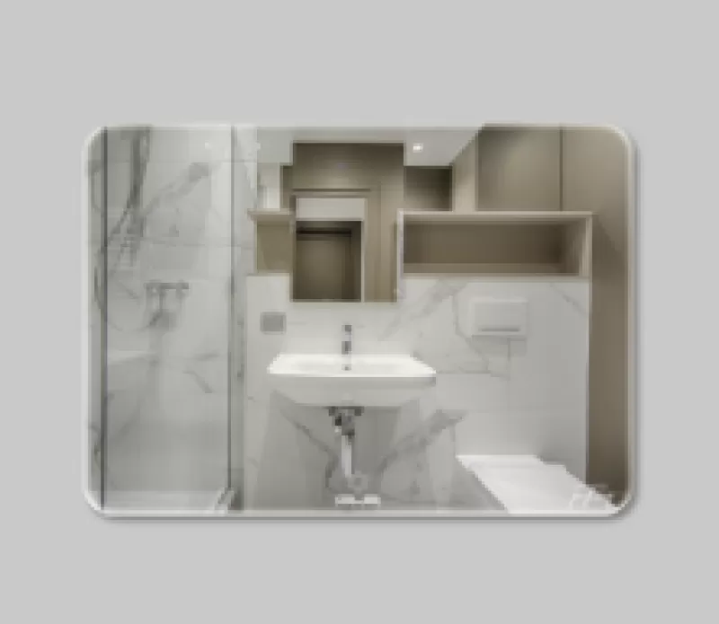 Gương chữ nhật trơn S17100 