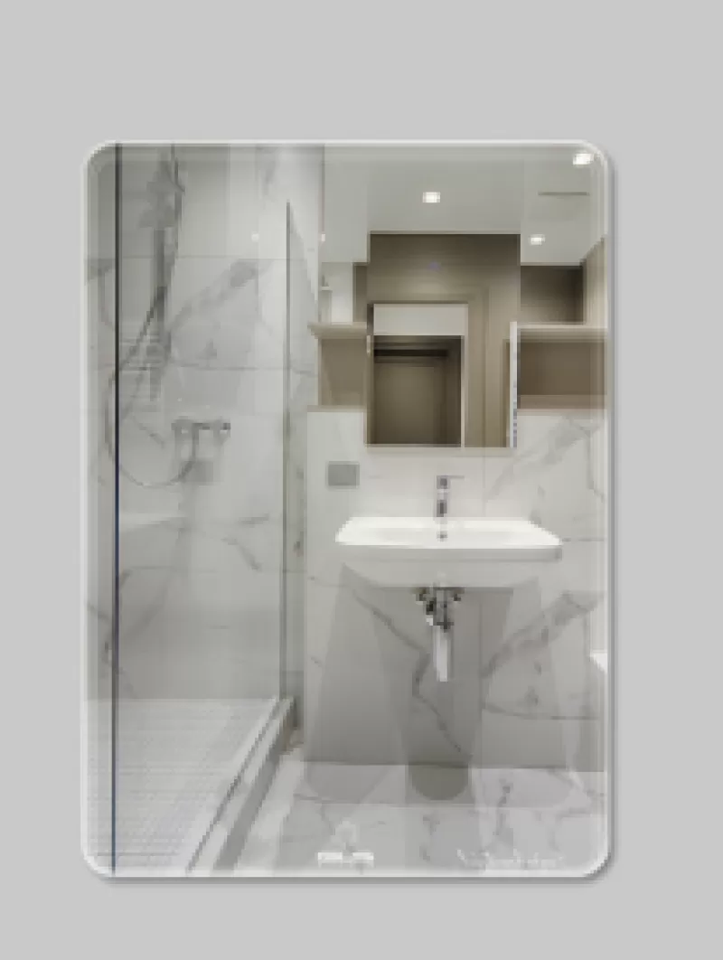 Gương chữ nhật viền nhôm F11R30 