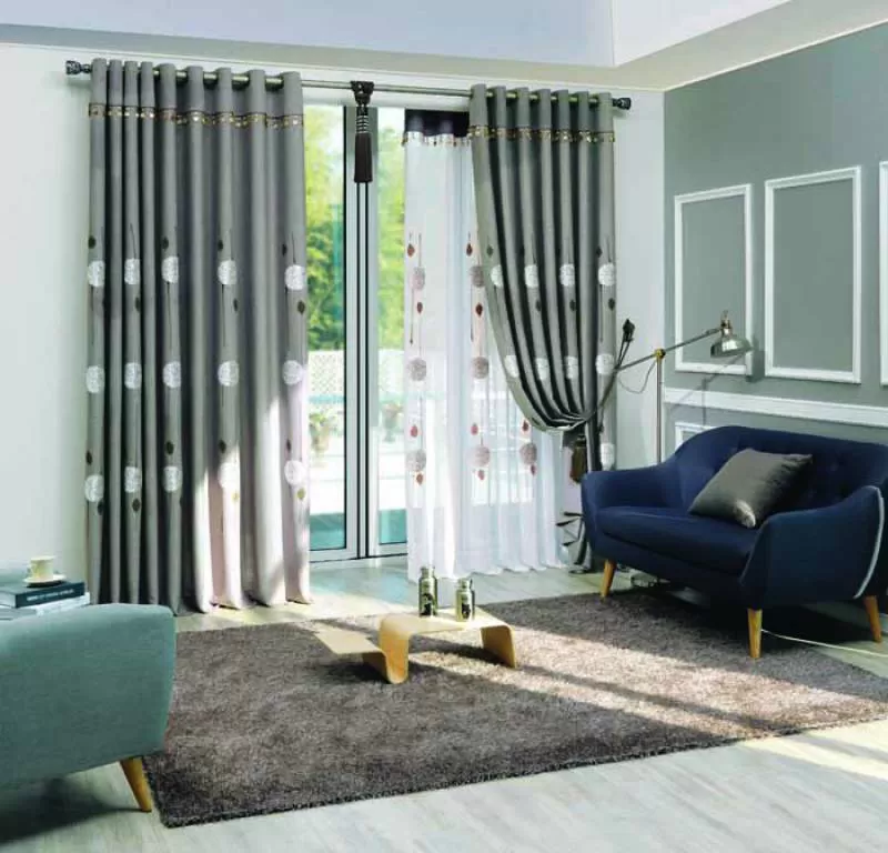 Rèm Cửa Đi Cao Cấp M618 | Mẫu Rèm Cửa Mới Nhất