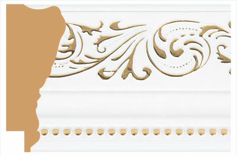 Khung tranh Hưng Long JHF-605-WG1 (Trắng - Vàng)