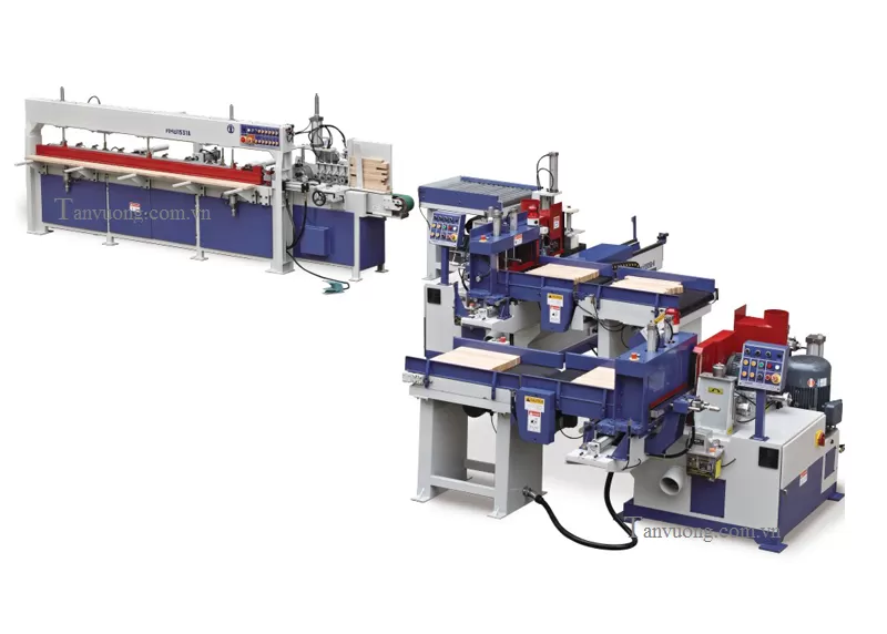 DÂY CHUYỀN SẢN XUẤT GỖ GHÉP THANH BÁN TỰ ĐỘNG - Tân Vương