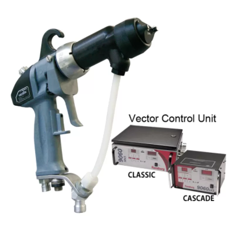 Súng phun sơn tĩnh điện Vector R70 Classic