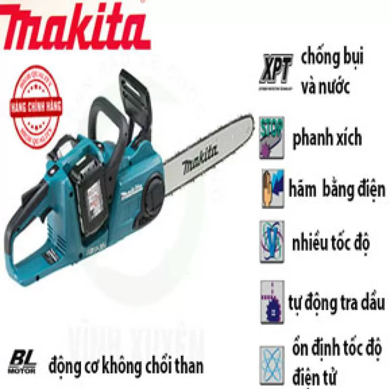 Máy cưa xích dùng pin Makita DUC353Z