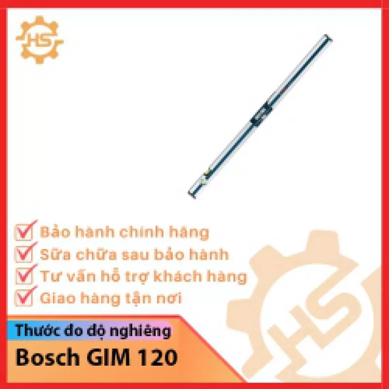 Thước đo độ nghiêng kỹ thuật số Bosch GIM 120 