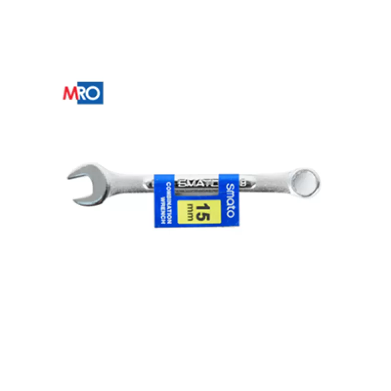 Cờ lê hai đầu đóng mở 15mm Smato