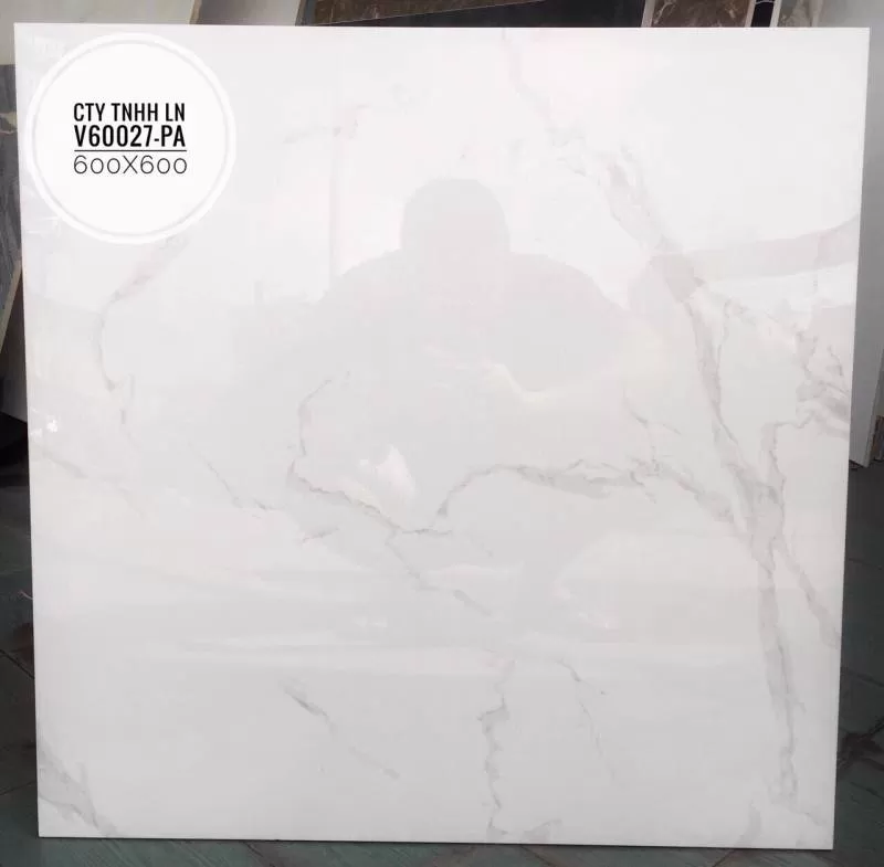 Gạch kis trắng Vân khói ks6027-PA