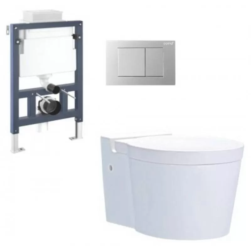 Bồn Cầu Cotto SC198817(T) Treo Tường Thoát Ngang