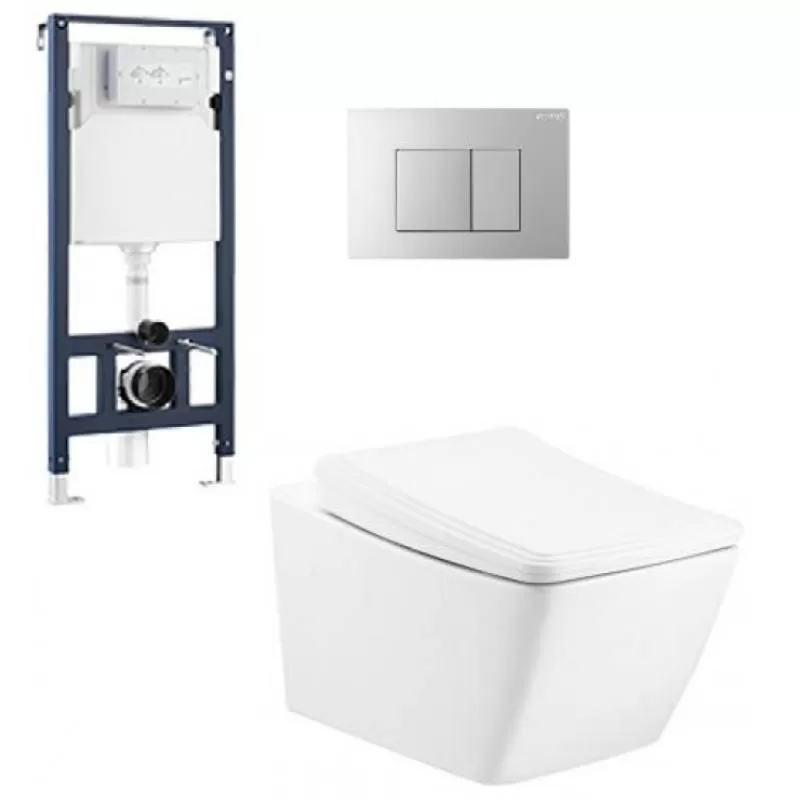 Bồn Cầu Cotto SC19337 Treo Tường Thoát Ngang