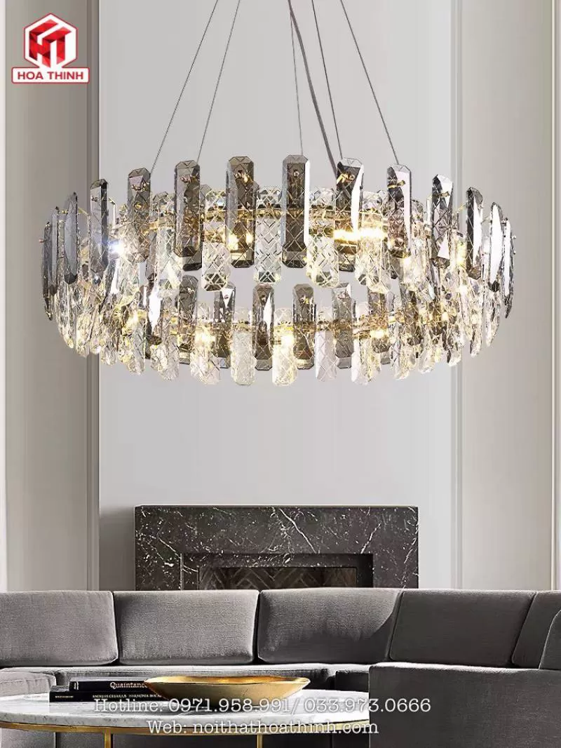 Đèn chùm pha lê HTPL-207