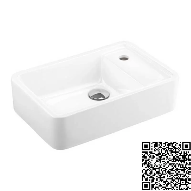 Chậu rửa lavabo treo tường men xám Cotto C0065 MLG