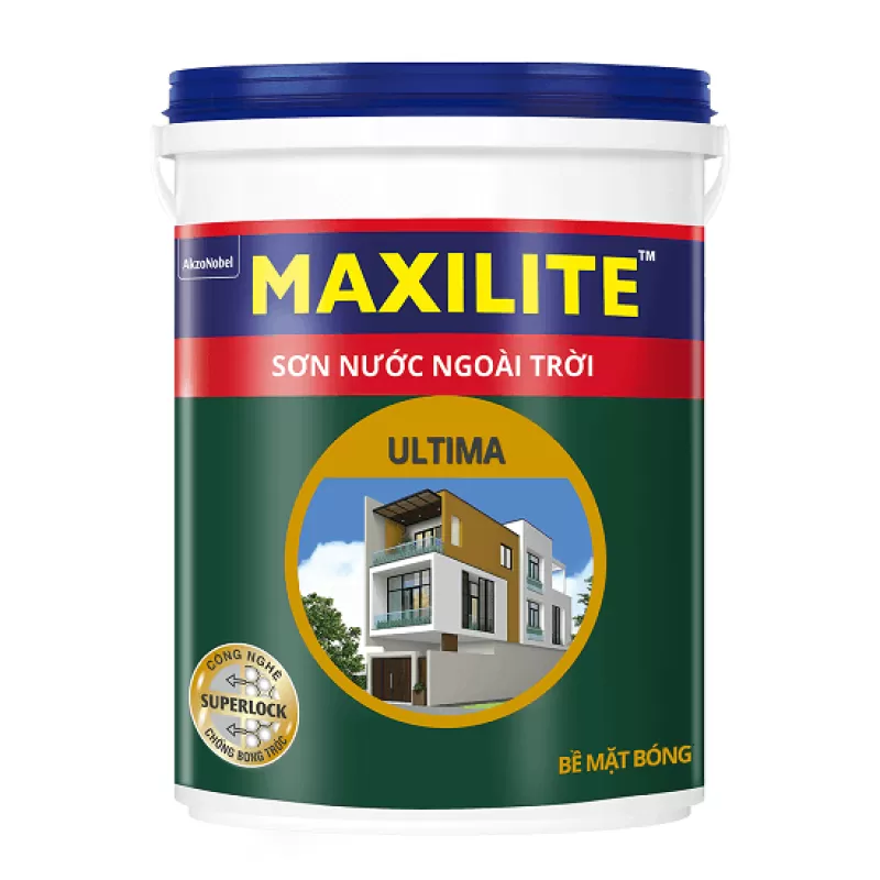 Sơn nước ngoài trời Maxilite Ultima LU1 – Bề mặt bóng