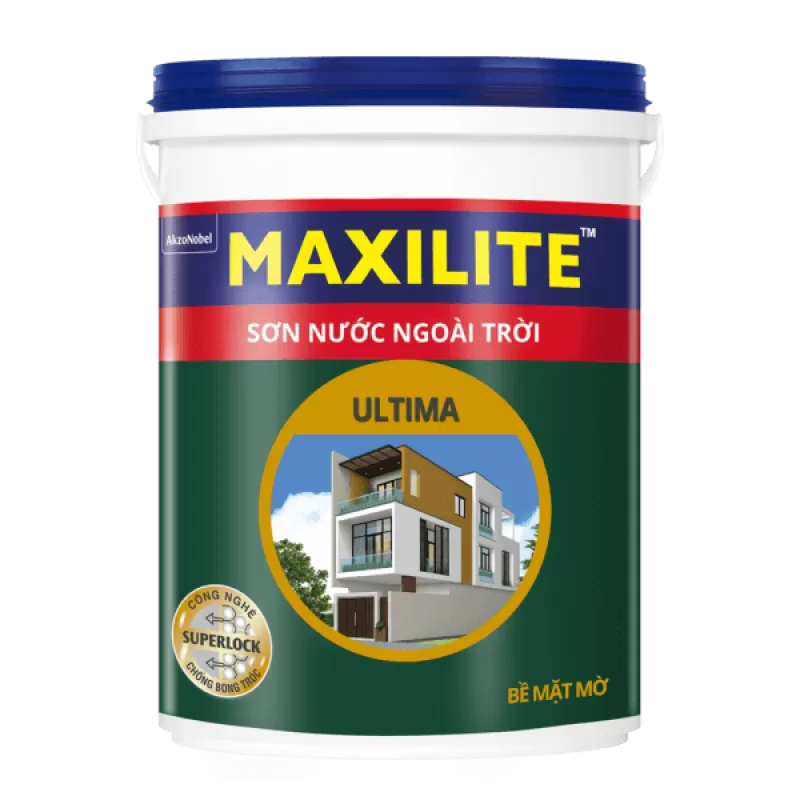 Sơn nước ngoài trời Maxilite Ultima LU2 – Bề mặt mờ 