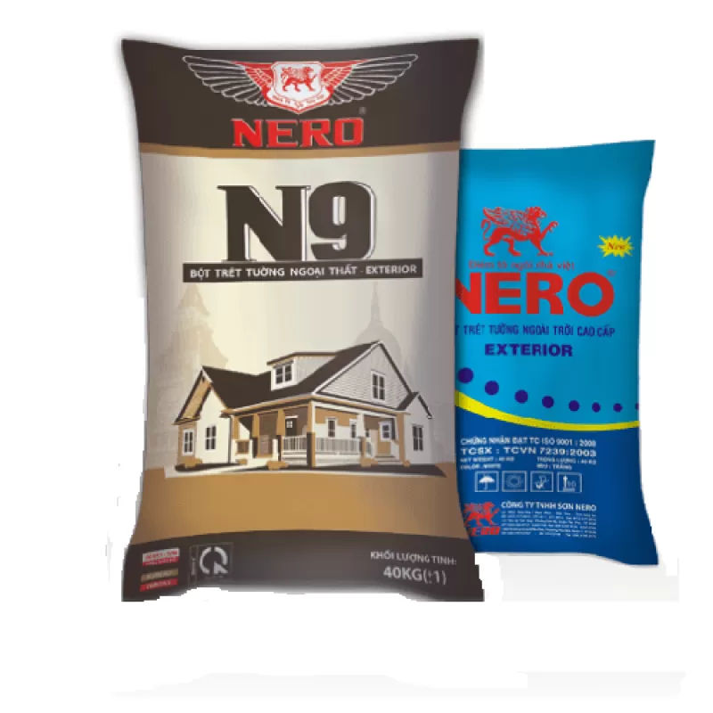 Bột trét tường ngoại thất Nero N9 Exterior