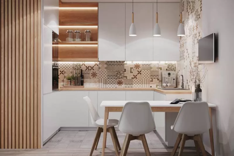 Tủ Bếp Gỗ Công Nghiệp An Cường Đẹp 