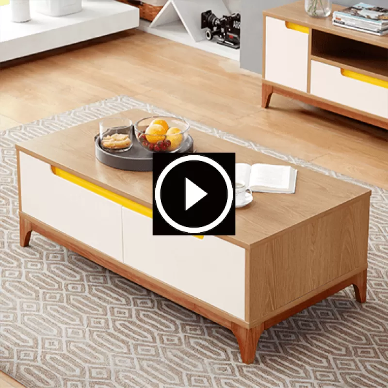 Bàn trà sofa gỗ công nghiệp giá rẻ GHS-4710