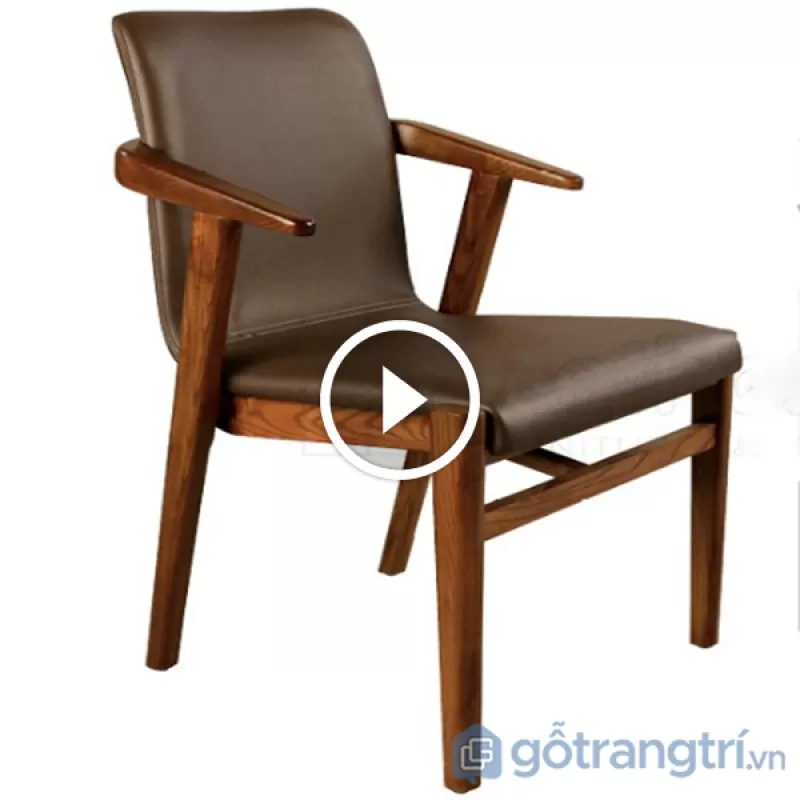 Ghế gỗ tự nhiên thiết kế thanh lịch GHC-731