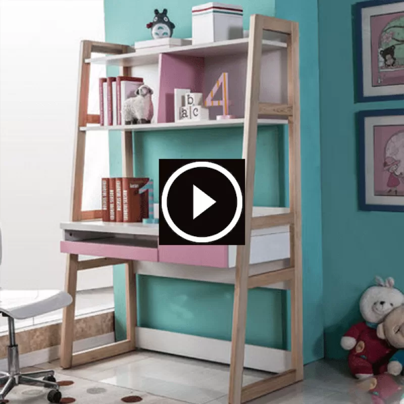 Mẫu bàn học sinh gỗ thiết kế thông minh GHS-4790 
