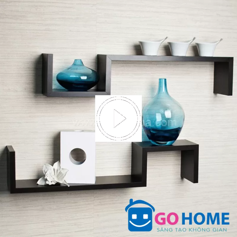 Kệ Gỗ Bộ Thanh Dấu Ngã GH-03 Gỗ Trang Trí 