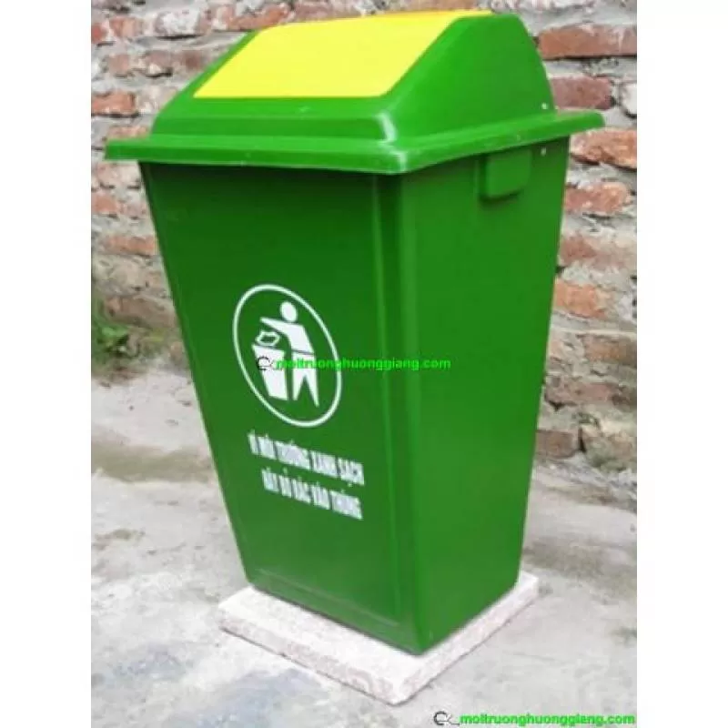 THÙNG RÁC NHỰA COMPOSITE - 60L