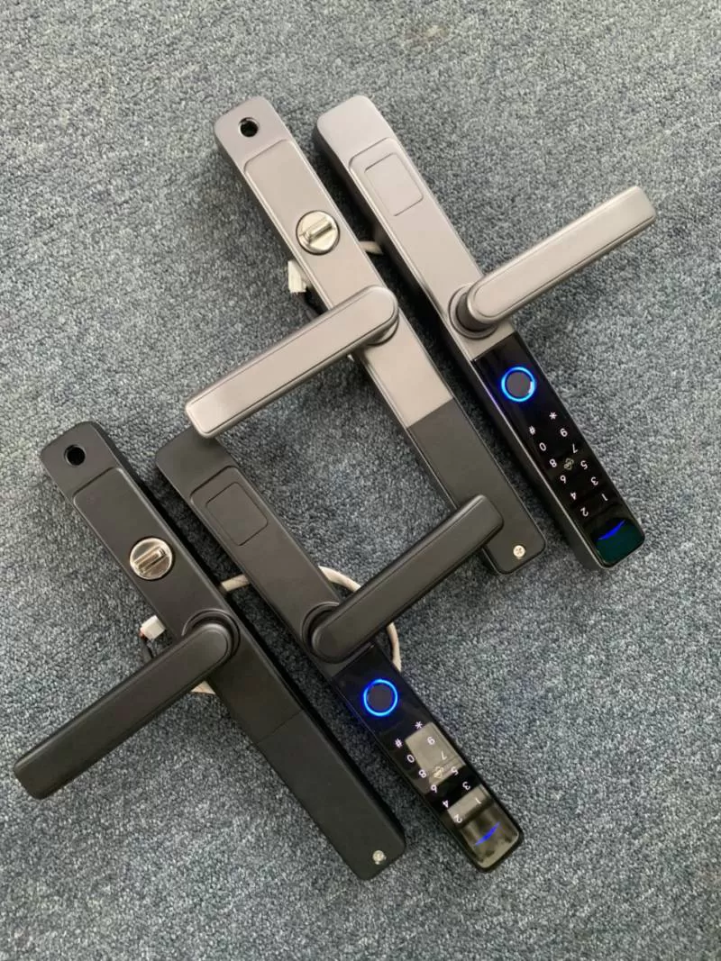 Khóa cửa thông minh nhôm hệ, nhôm Window HK 673