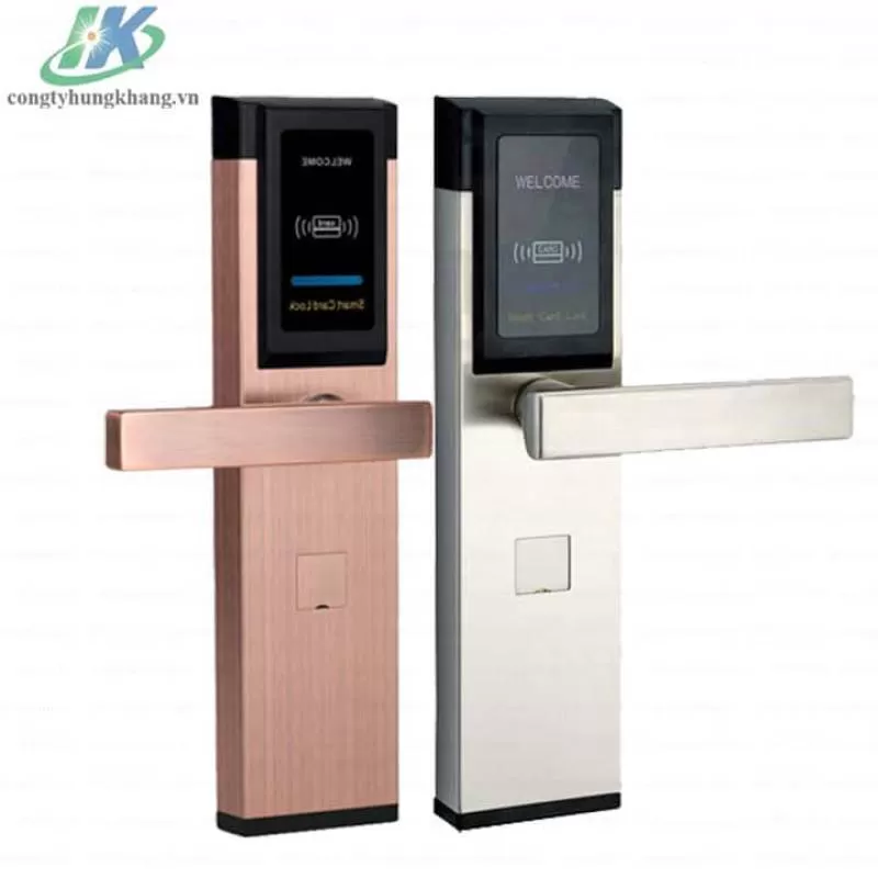 Khóa cửa dùng thẻ từ cho khách sạn và hộ gia đình