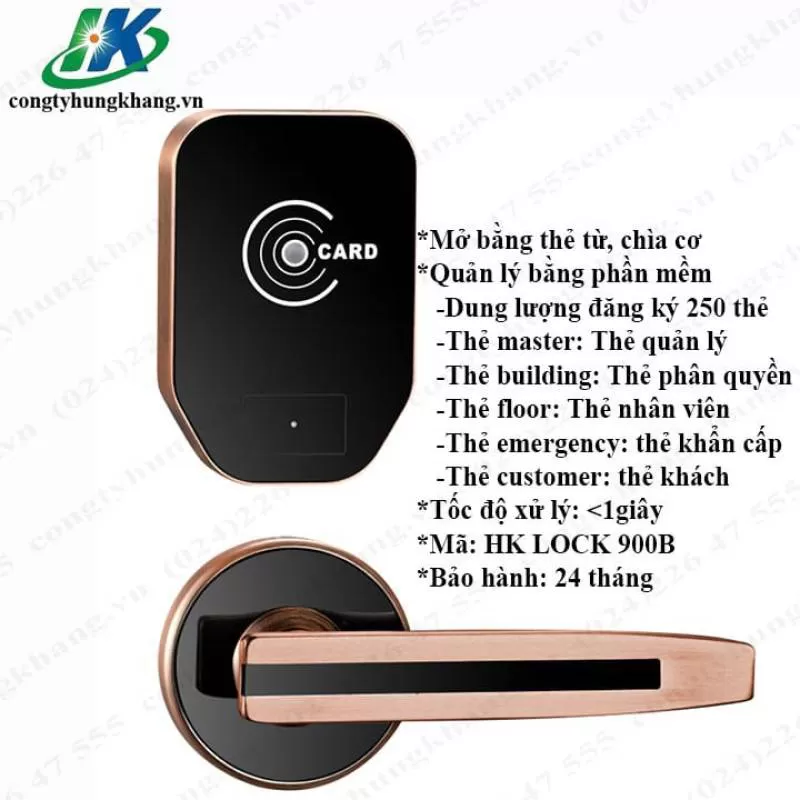 Khóa thẻ từ khách sạn dùng phần mềm quản lý