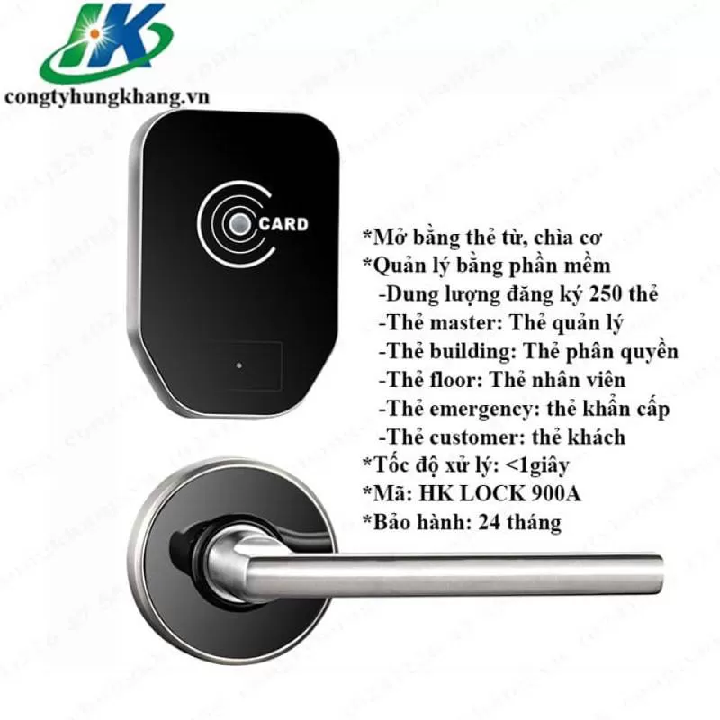 Khóa thẻ từ dùng cho khách sạn nhà nghỉ tại Hà Đông