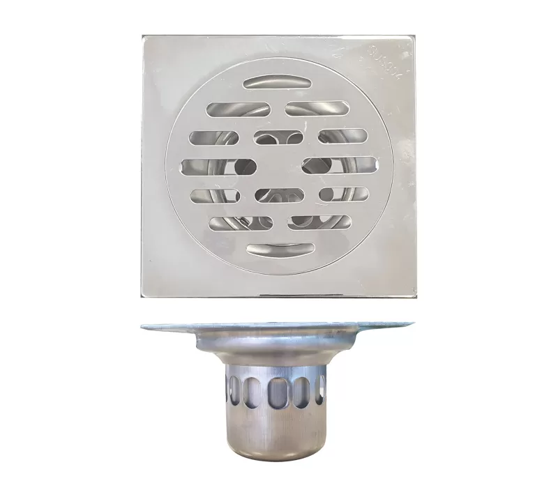 Thoát sàn 12x12 inox 304 chống mùi T - 03