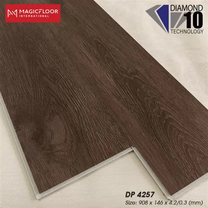 SÀN NHỰA MAGIC SPC DP4257 RUSTIC OAK - 4.2MM