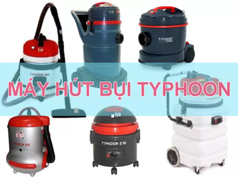 Đại lý phân phối Máy hút bụi công nghiệp Typhoon chính hãng