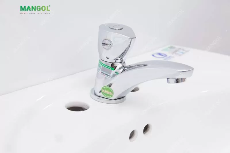 Vòi lavabo lạnh cao cấp Mangol Mg411