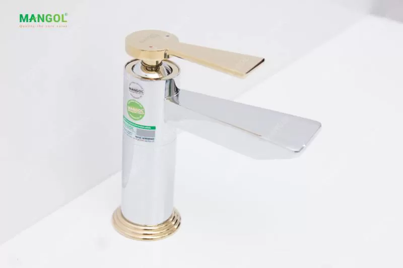Bộ vòi chậu nóng lạnh Mangol Mg116A