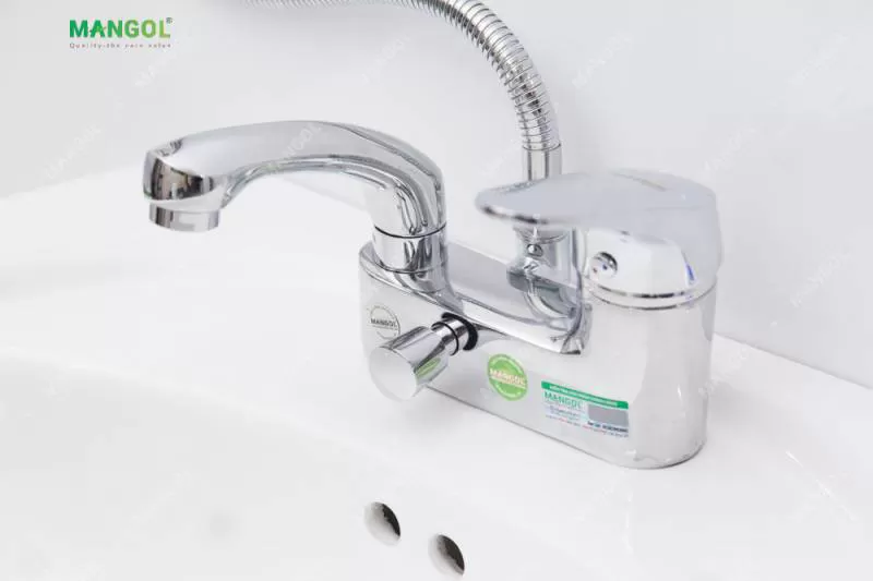 Bộ sen liền vòi nóng lạnh Mangol cao cấp MG402