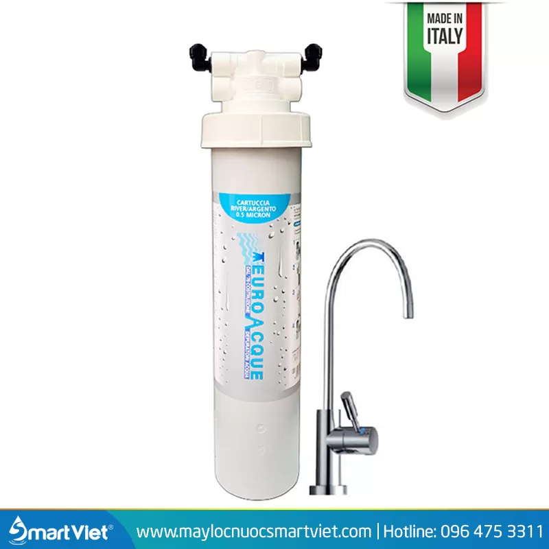 Máy lọc nước Euro Acque River Argento Medium 