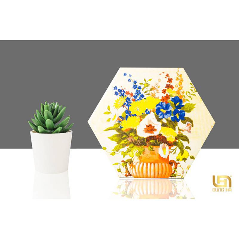 Gạch bông lục giác 20x23cm 23029W-4