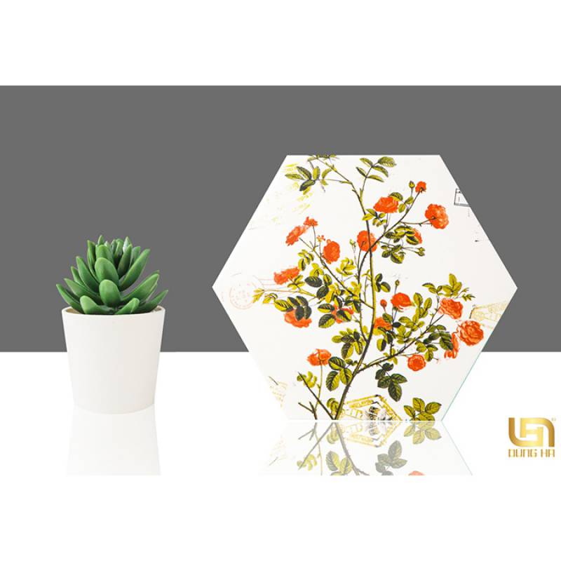 Gạch bông lục giác 20x23cm 23029W-6