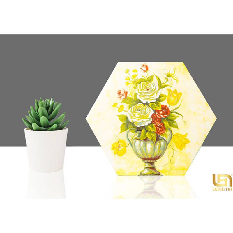 Gạch bông lục giác 20x23cm 23029W-8