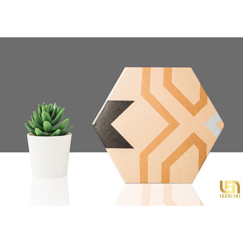 Gạch bông lục giác nhập khẩu 20x23cm 23012-3