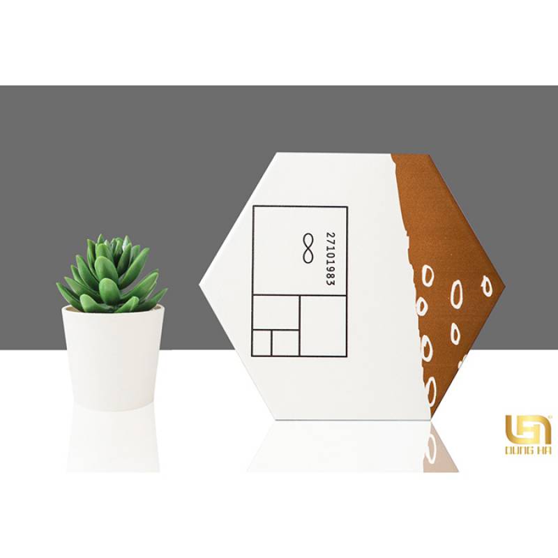 Gạch bông lục giác nhập khẩu 20x23cm 23022-1