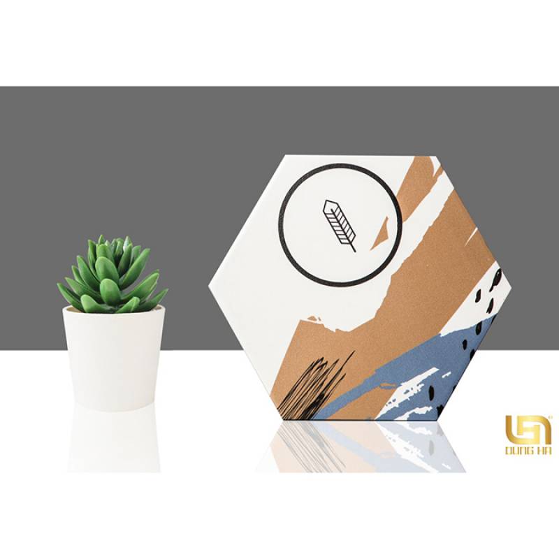 Gạch bông lục giác nhập khẩu 20x23cm 23022-4
