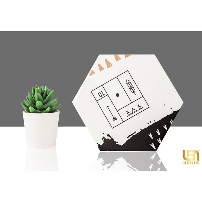 Gạch bông lục giác nhập khẩu 20x23cm 23022-7