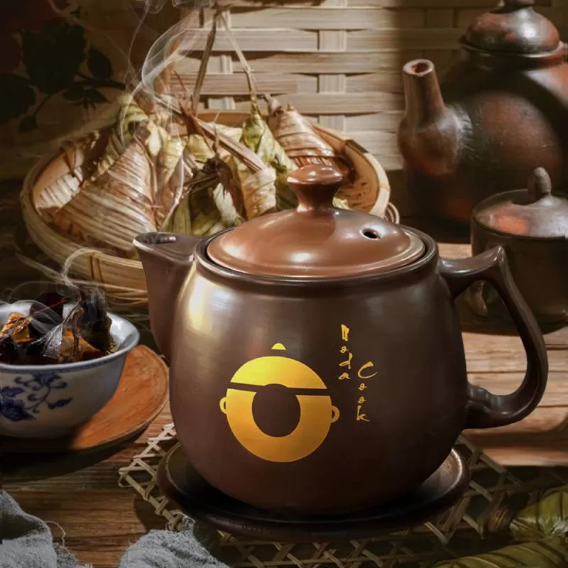Ấm sắc thuốc bắc đất nung 3 lít (Màu nâu)