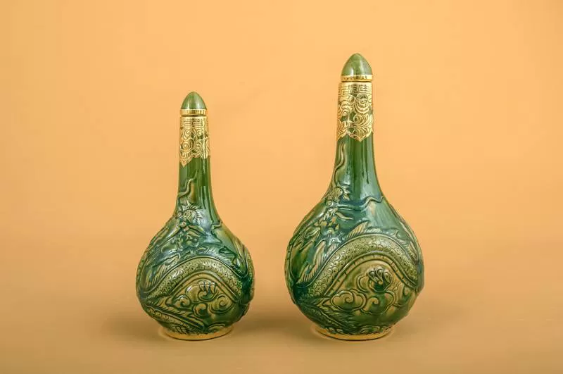 Nâm rượu S1 men Ngọc Lục Bảo (Bọc đồng)