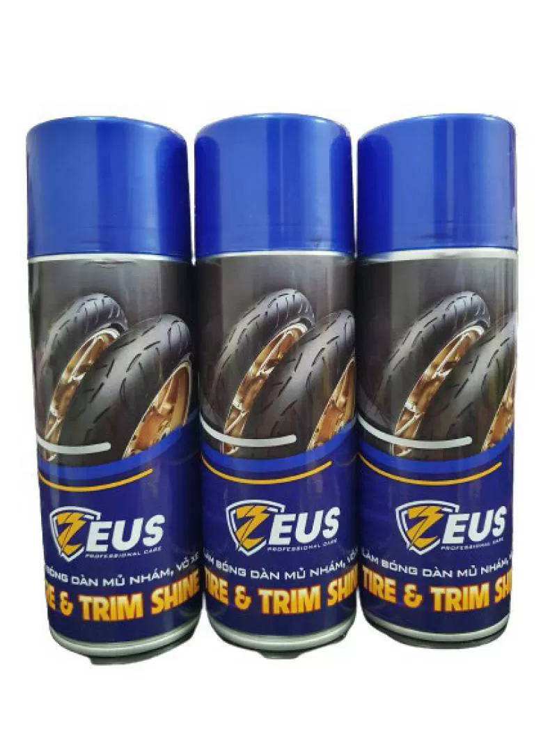 Phục hồi nhựa nhám, vỏ xe ZEUS 400ml