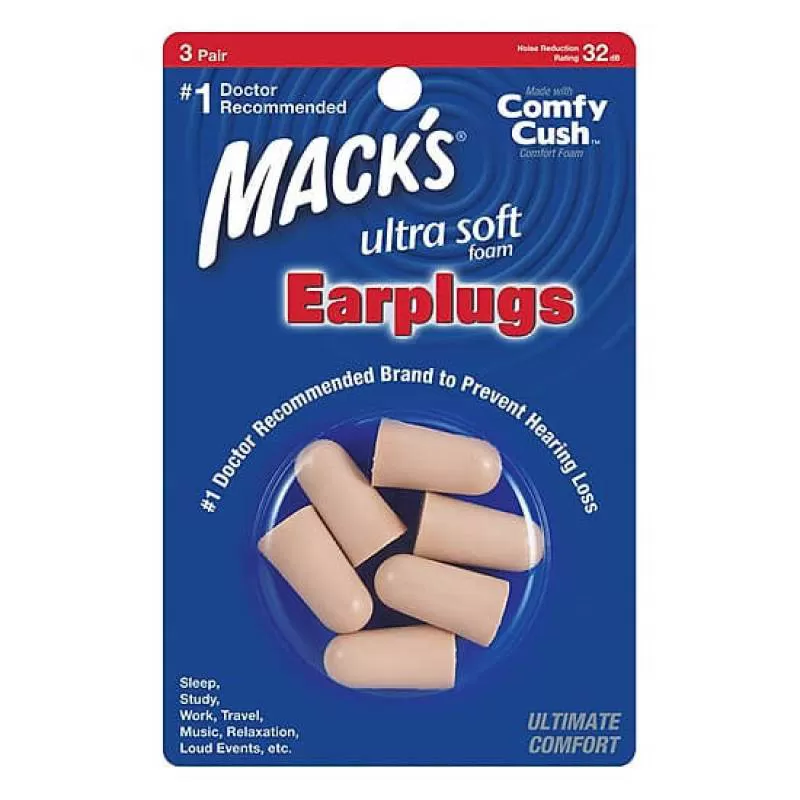 Nút Bịt Tai Chống Ồn Mack Ultra Soft Foam (#923) 