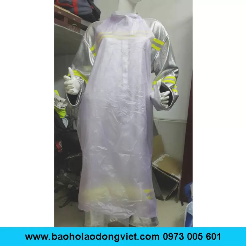 yếm bảo hộ nhựa tím 011 