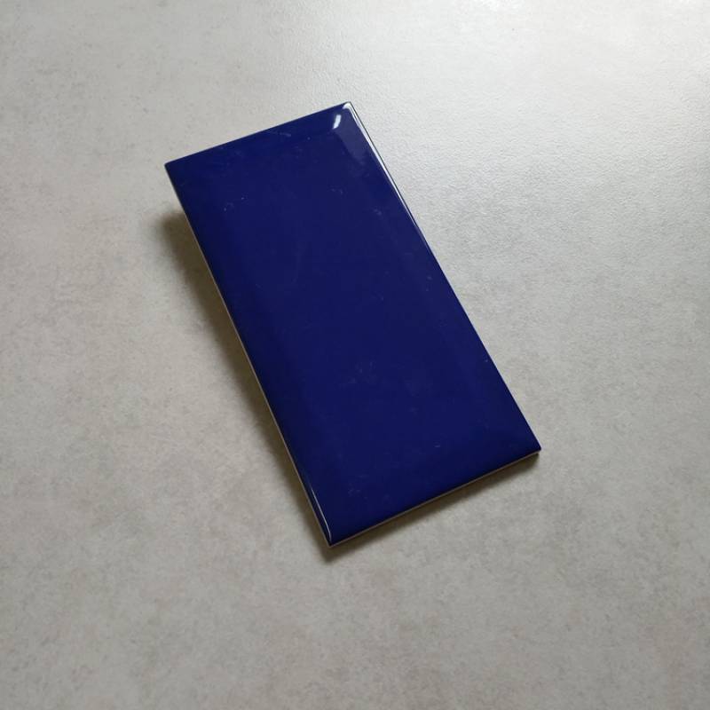 Gạch thẻ trang trí ốp tường 100x200mm màu xanh 200SW276BE
