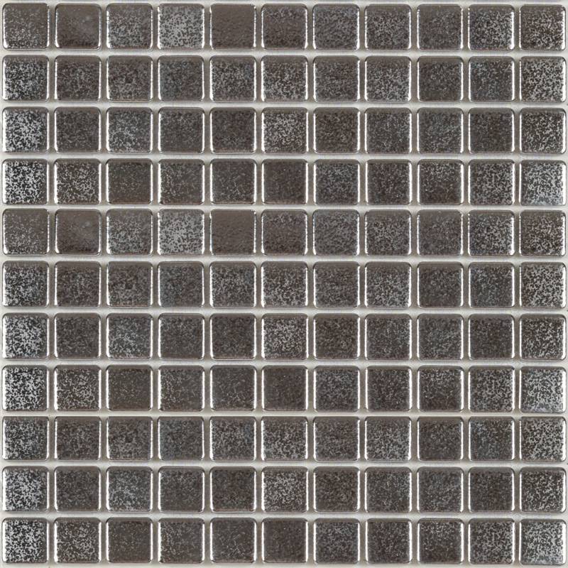 Gạch mosaic trang trí vuông 25x25 màu đen TAJ-Y-12-02